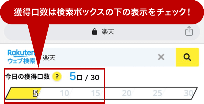 楽天ウェブ検索 100万ポイント山分けキャンペーン